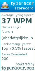 Scorecard for user abcdefghijklm_n_opqrstuvwxyz