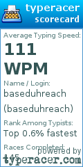 Scorecard for user baseduhreach