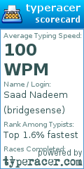 Scorecard for user bridgesense