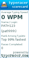 Scorecard for user pathhhh