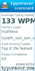 Scorecard for user szeth_son_son_vallano