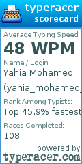 Scorecard for user yahia_mohamed_code